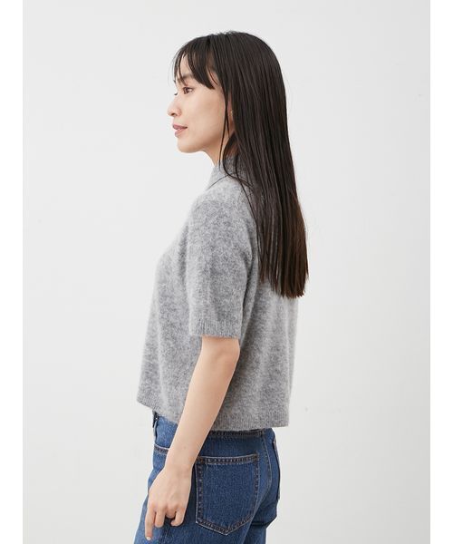 Mila Owen（ミラオーウェン） 半袖ニット 0 ホワイト レディース