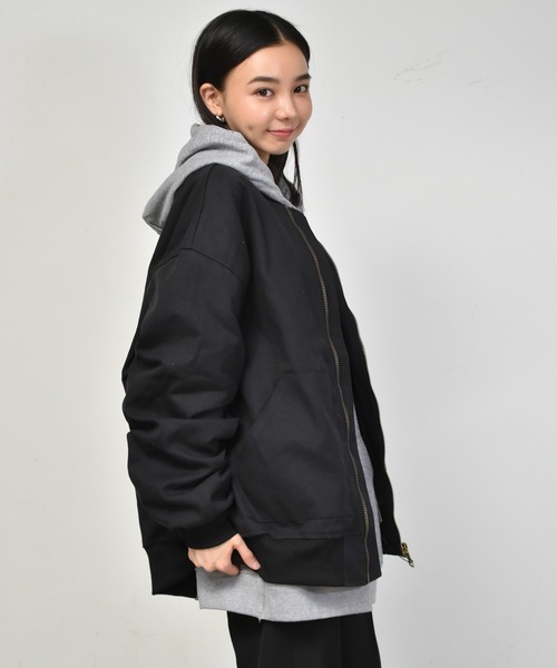 「Starting Over」 「HALHAM」ブルゾン L カーキ メンズ_画像3