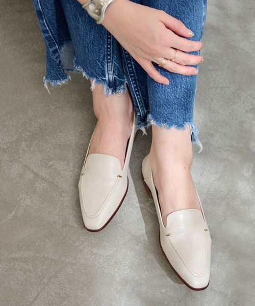 「LE TALON」 シューズ 24cm アイボリー レディース_画像7