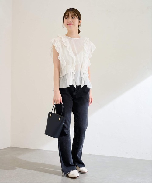 「LE TALON」 シューズ 24cm アイボリー レディース_画像8