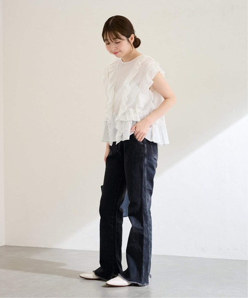 「LE TALON」 シューズ 24cm アイボリー レディース_画像9