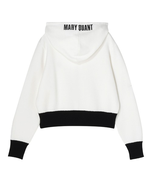 MARY QUANT（マリークヮント） パーカー マリークワント フードロゴ