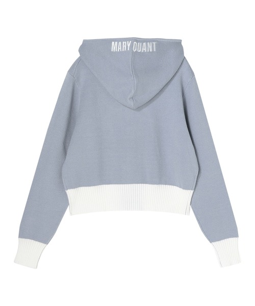 MARY QUANT（マリークヮント） パーカー マリークワント フードロゴ