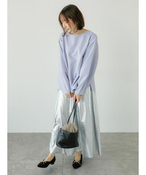 「Te chichi TERRASSE」 長袖カットソー F ブラック レディース_画像6