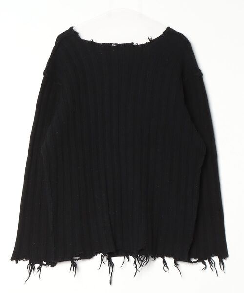 「PERVERZE」 長袖ニット FREE ブラック レディース_画像2
