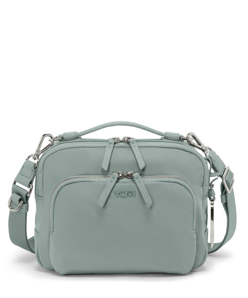 TUMI ショルダーバッグ モスグリーン ナイロン 580G ミニサイズ トゥミ 緑系 斜めがけ クロスボディ バッグ 鞄 札幌市 西区 西野店 TUMI（トゥミ） ショルダーバッグ バッグ VOYAGEUR 「テガン」クロス