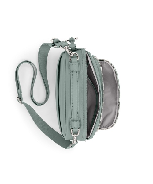 TUMI ショルダーバッグ モスグリーン ナイロン 580G ミニサイズ トゥミ 緑系 斜めがけ クロスボディ バッグ 鞄 札幌市 西区 西野店 TUMI（トゥミ） ショルダーバッグ バッグ VOYAGEUR 「テガン」クロス