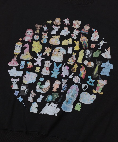 「Little sunny bite」 スウェットカットソー SMALL ブラック レディース_画像9