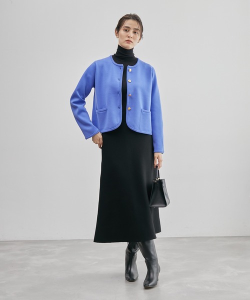 「ROPE'」 ニットスカート FREE ブルー レディース_画像7