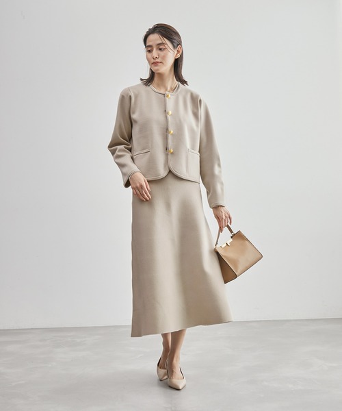 「ROPE'」 ニットスカート FREE ブルー レディース_画像9