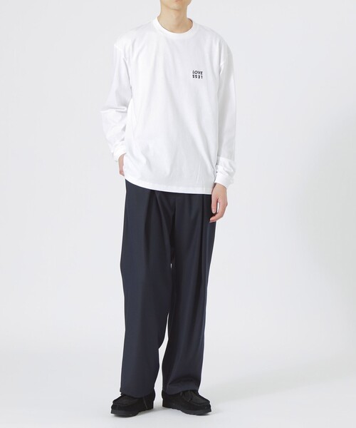 LOVELESS（ラブレス） tシャツ LOVELESSエンブロイダリーロンT メンズ