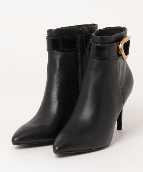 「CHARLES & KEITH」 ショートブーツ 25.5cm ブラック レディース_画像9
