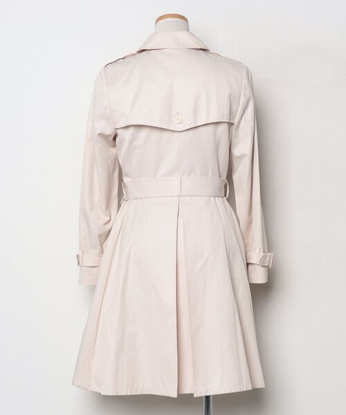 「LAISSE PASSE」 トレンチコート 36 ベージュ レディース_画像2