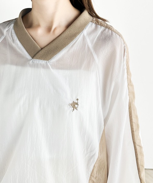 「classicalelf」 長袖カットソー X-LARGE ネイビー レディース_画像5