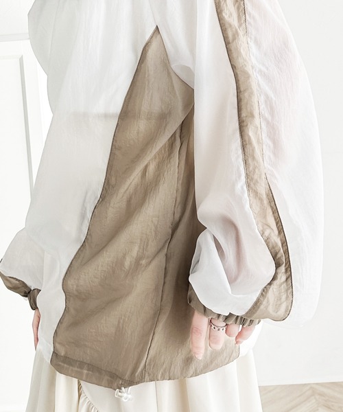 「classicalelf」 長袖カットソー X-LARGE ネイビー レディース_画像6