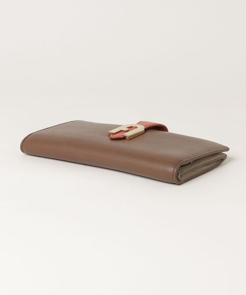 「FURLA」 ワンポイント財布 - ブラウン レディース_画像3