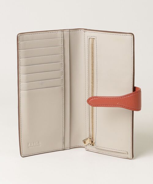 「FURLA」 ワンポイント財布 - ブラウン レディース_画像4