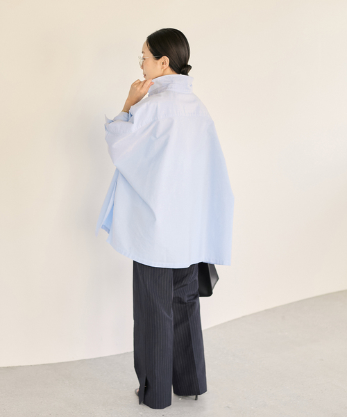 miyu　plage プラージュ poncho  ブラウス plage（プラージュ） ブラウス シャツ Typewrter Poncho シャツ