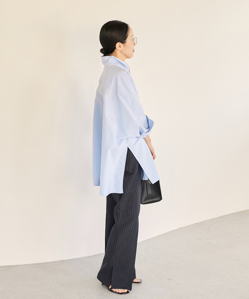 plage（プラージュ） ブラウス シャツ 「追加」OX Poncho シャツ