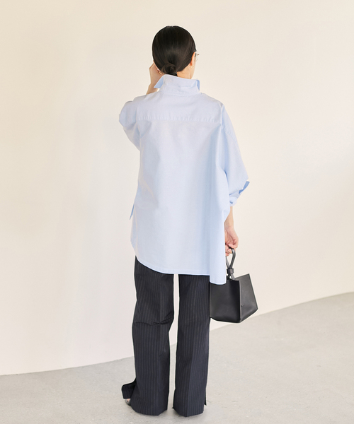 plage（プラージュ） ブラウス シャツ 「追加」OX Poncho シャツ