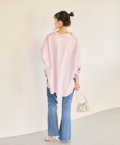 plage（プラージュ） ブラウス シャツ 「追加」OX Poncho シャツ