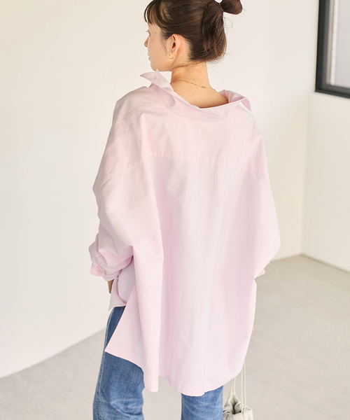 新品★ Plage Puff Sleeves ブラウス◆  ピンク plage（プラージュ） ブラウス シャツ 「追加」OX Poncho シャツ