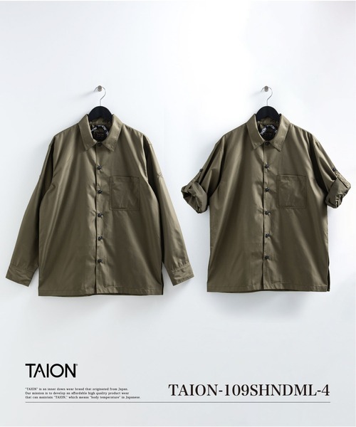 nontan様 6点 TAION（タイオン） シャツ 「」「ユニセックス」ノンダウン ミリタリー