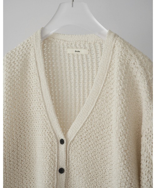 anuke（アンヌーク） カーディガン Crochet Knit Cardigan レディース