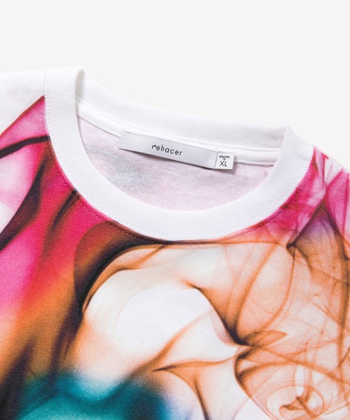 「rehacer」 半袖Tシャツ X-LARGE ホワイト メンズ_画像3