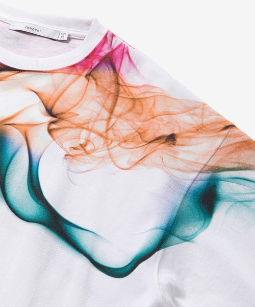 「rehacer」 半袖Tシャツ X-LARGE ホワイト メンズ_画像4