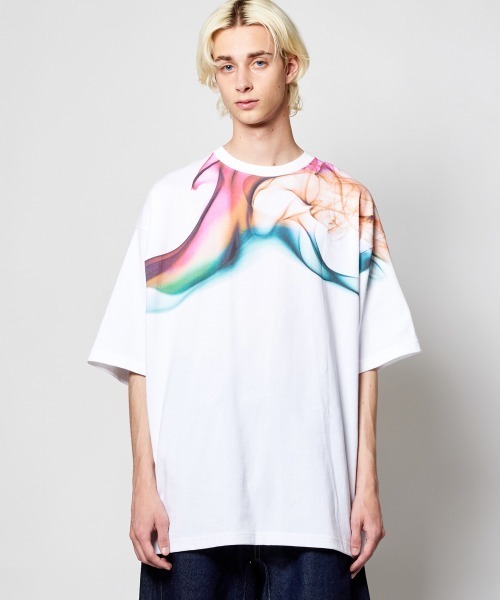 「rehacer」 半袖Tシャツ X-LARGE ホワイト メンズ_画像7