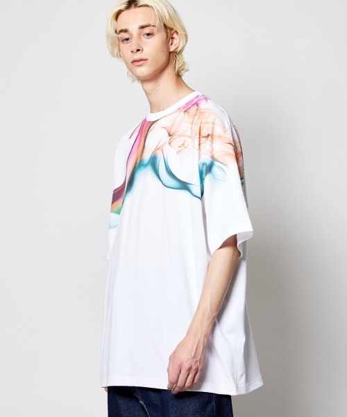「rehacer」 半袖Tシャツ X-LARGE ホワイト メンズ_画像9
