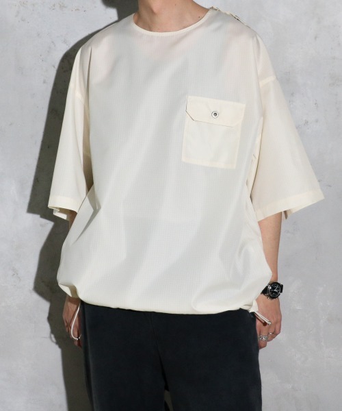 「TAION」 半袖Tシャツ X-LARGE オフホワイト メンズ_画像4
