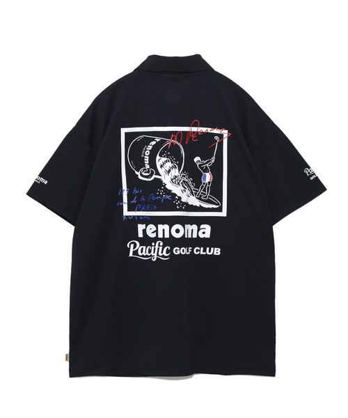 Pacific GOLF CLUB（パシフィックゴルフクラブ） ポロシャツ renoma