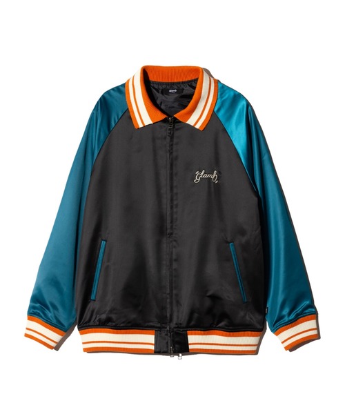 glamb（グラム） スカジャン Director Satin Jacket / ディレクター