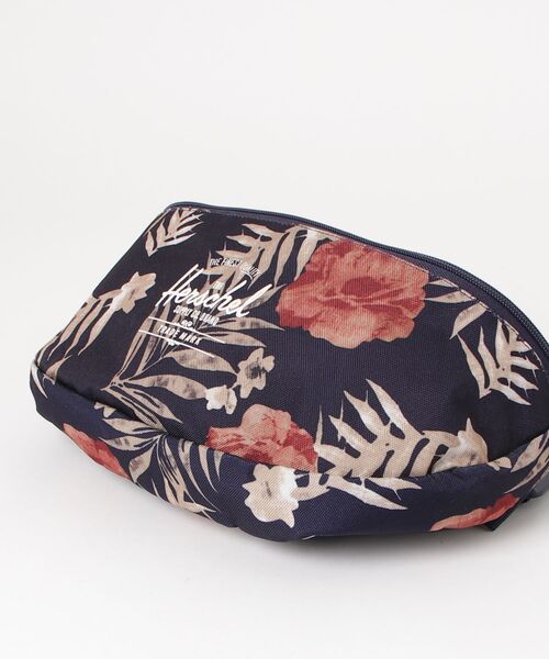 「Herschel Supply」 花柄ウエストバッグ - ネイビー レディース_画像3