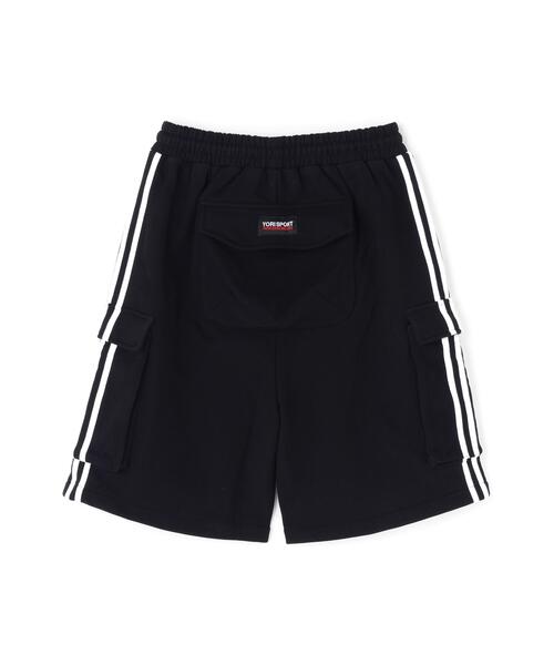 ワイドパンツ スウェットパンツ ジャージ RECKLESS SCHOLARS×YORI SPORT/レックレス スカラーズ×ヨリスポーツ/Shortsの画像