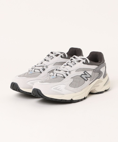 New Balance 厚底スニーカー 23.5ホワイト/グレー New Balance（ニューバランス） ローカットスニーカー 23.5cm グレー