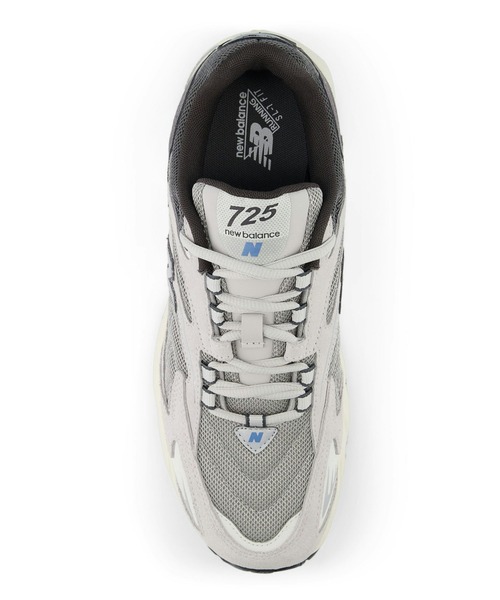 New Balance 厚底スニーカー 23.5ホワイト/グレー New Balance（ニューバランス） ローカットスニーカー 23.5cm グレー