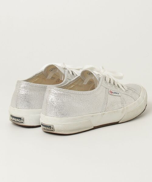 「SUPERGA」 ローカットスニーカー 38 シルバー レディース_画像2