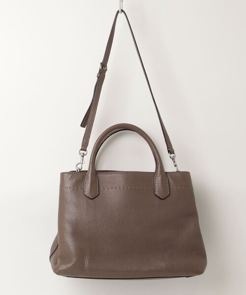 TORY BURCH 2WAY ショルダーバッグ ブラウン ハンドバッグ TORY BURCH（トリーバーチ） 2WAYバッグ - ブラウン レディース