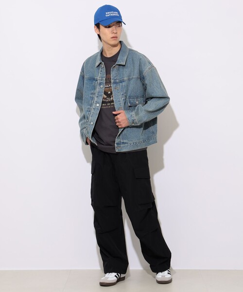 「BEAMS HEART」 カーゴパンツ SMALL オリーブ メンズ_画像9
