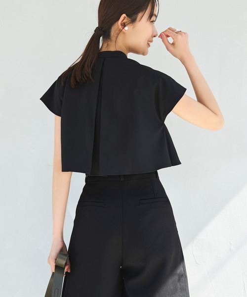 「RUIRUE BOUTIQUE」 半袖チュニック S ベージュ レディース_画像6