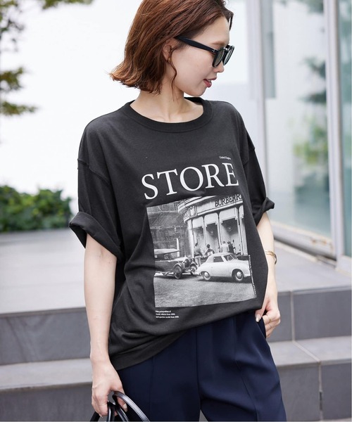 新品未使用♡スローブイエナ♡レース付きブラック半袖トップス FREEサイズ SLOBE IENA（スローブイエナ） tシャツ 「WEB限定/追加2」LIFEフォト