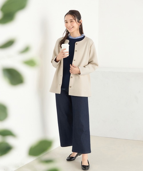 「DECOY SINCE 1981」 デニムパンツ 67 ネイビー レディース_画像5