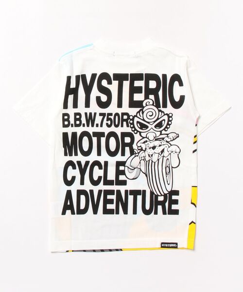 HYSTERIC MINI（ヒステリックミニ） tシャツ RIDE WITH BB 半袖Tシャツ
