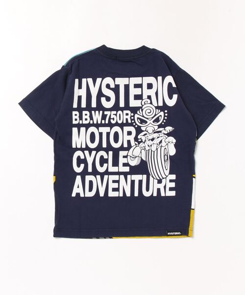 HYSTERIC MINI（ヒステリックミニ） tシャツ RIDE WITH BB 半袖Tシャツ