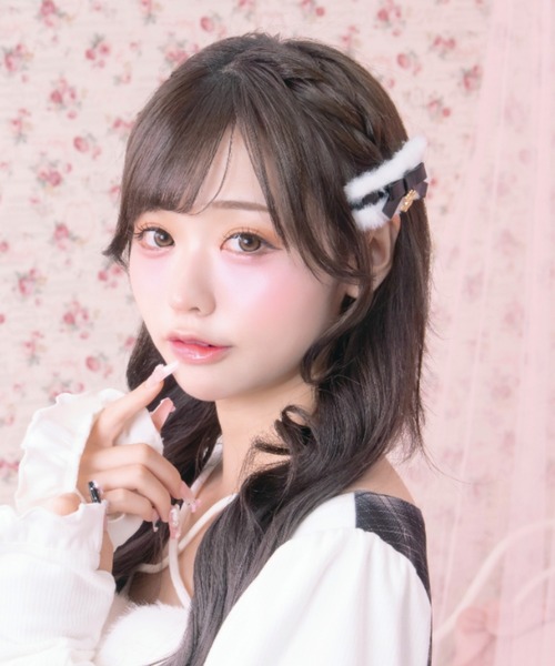 LAFARY（ラファリー） ヘアピン ロゴリボンファーピン : ZOZOTOWN