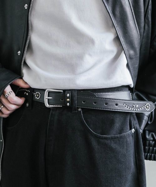 Dickies（ディッキーズ） ベルト サイズ調整可能 30mm PUレザー