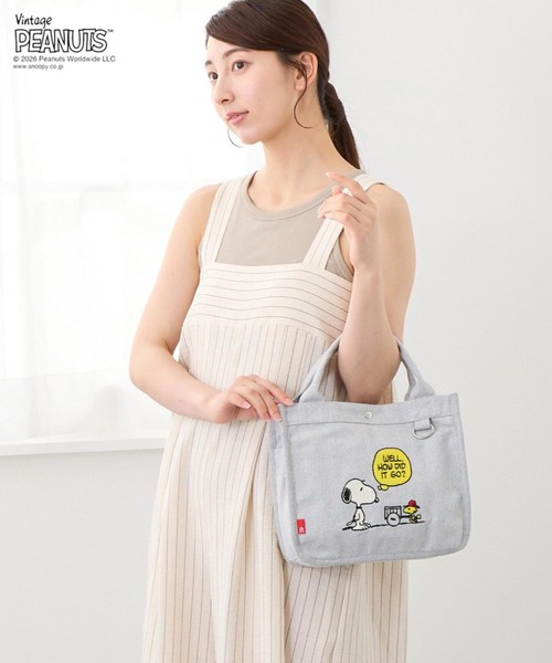 Vintage PEANUTS ルートート トートバッグ ルートート / スヌーピー